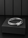 Azeen White Gold Bracelet